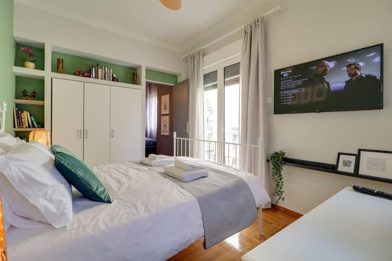Victoria 5Star / 5Br Bigapt / Sauna / 2Min To Metro Атина Екстериор снимка