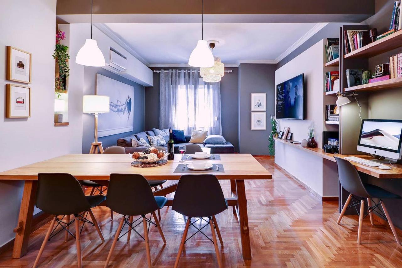 Victoria 5Star / 5Br Bigapt / Sauna / 2Min To Metro Атина Екстериор снимка