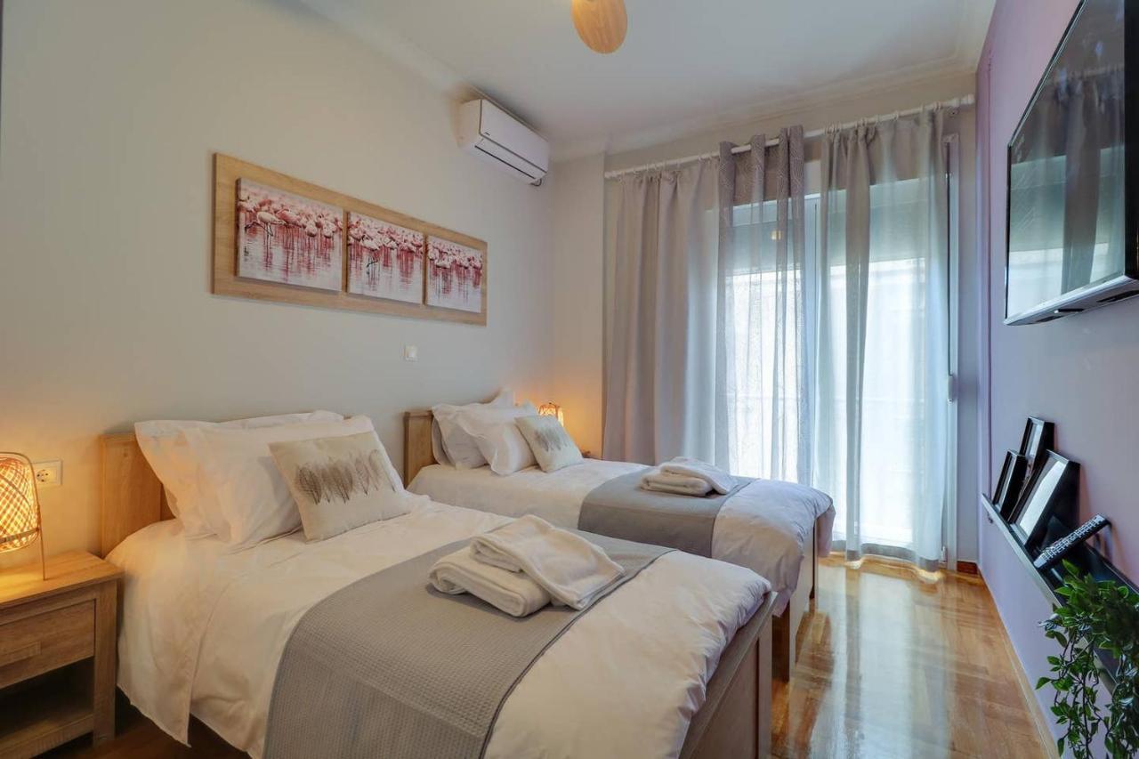 Victoria 5Star / 5Br Bigapt / Sauna / 2Min To Metro Атина Екстериор снимка